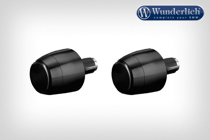 BMW S1000R Ergonomics - Handlebar End Weights.