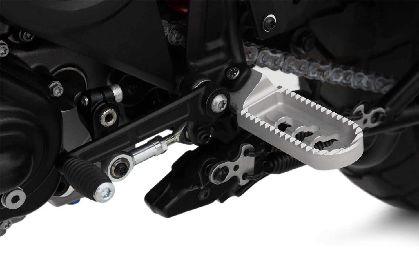 HD PAN America Ergonomics - Lowering footrests