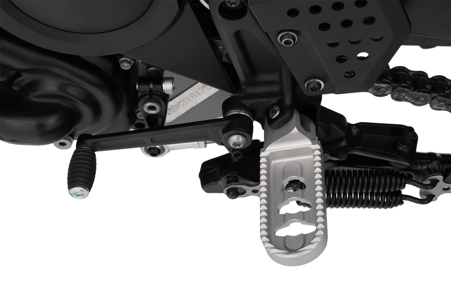 HD PAN America Ergonomics - Lowering footrests