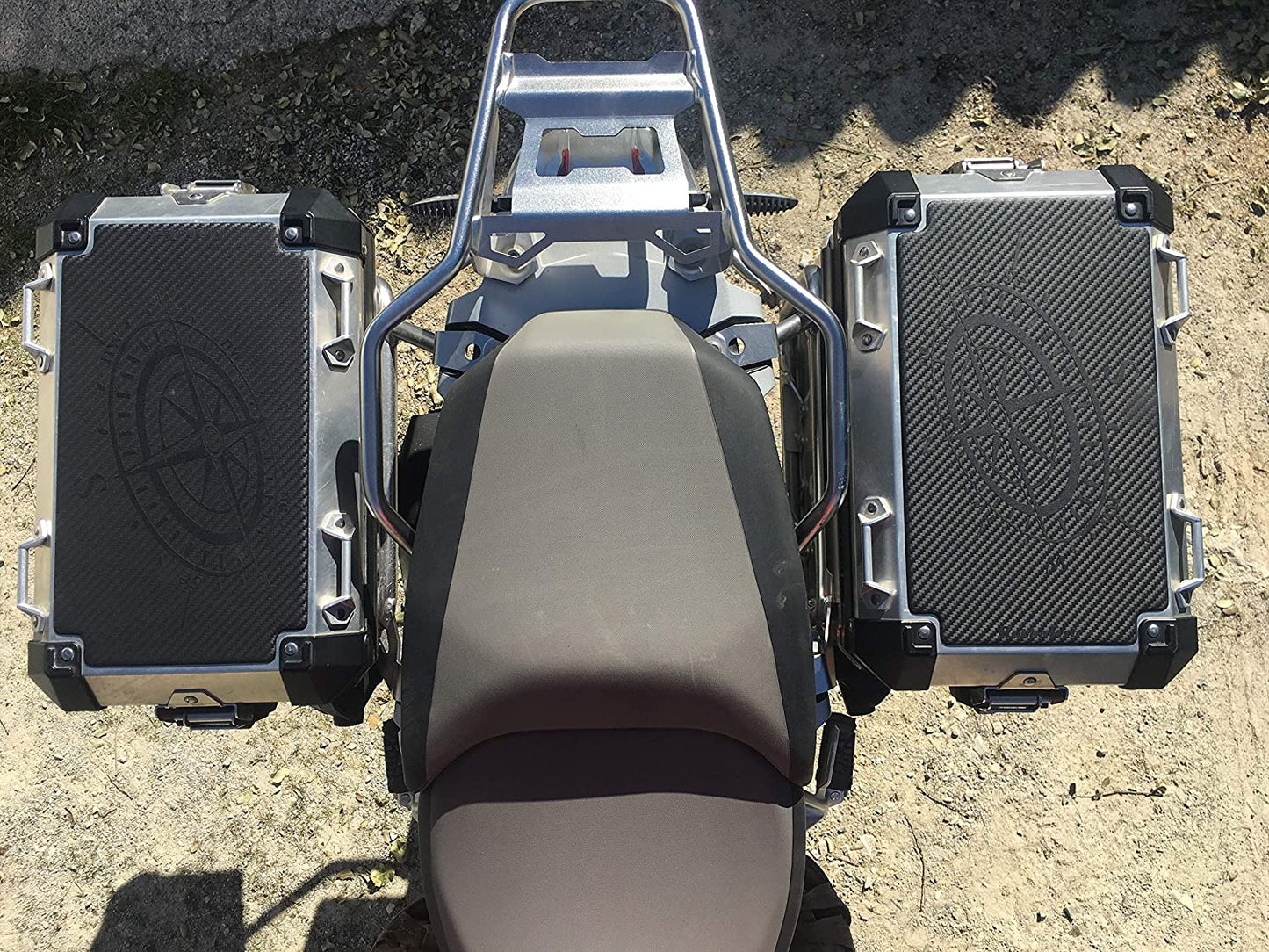 BMW Aluminium Pannier Box Lid Pad.
