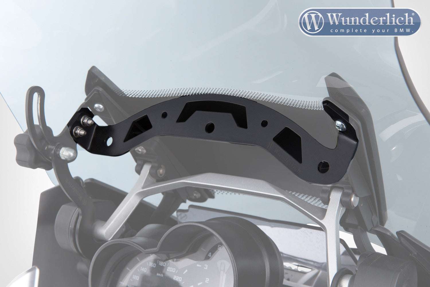 BMW R1250GS Screen - Windscreen Reinforcement Brackets.
