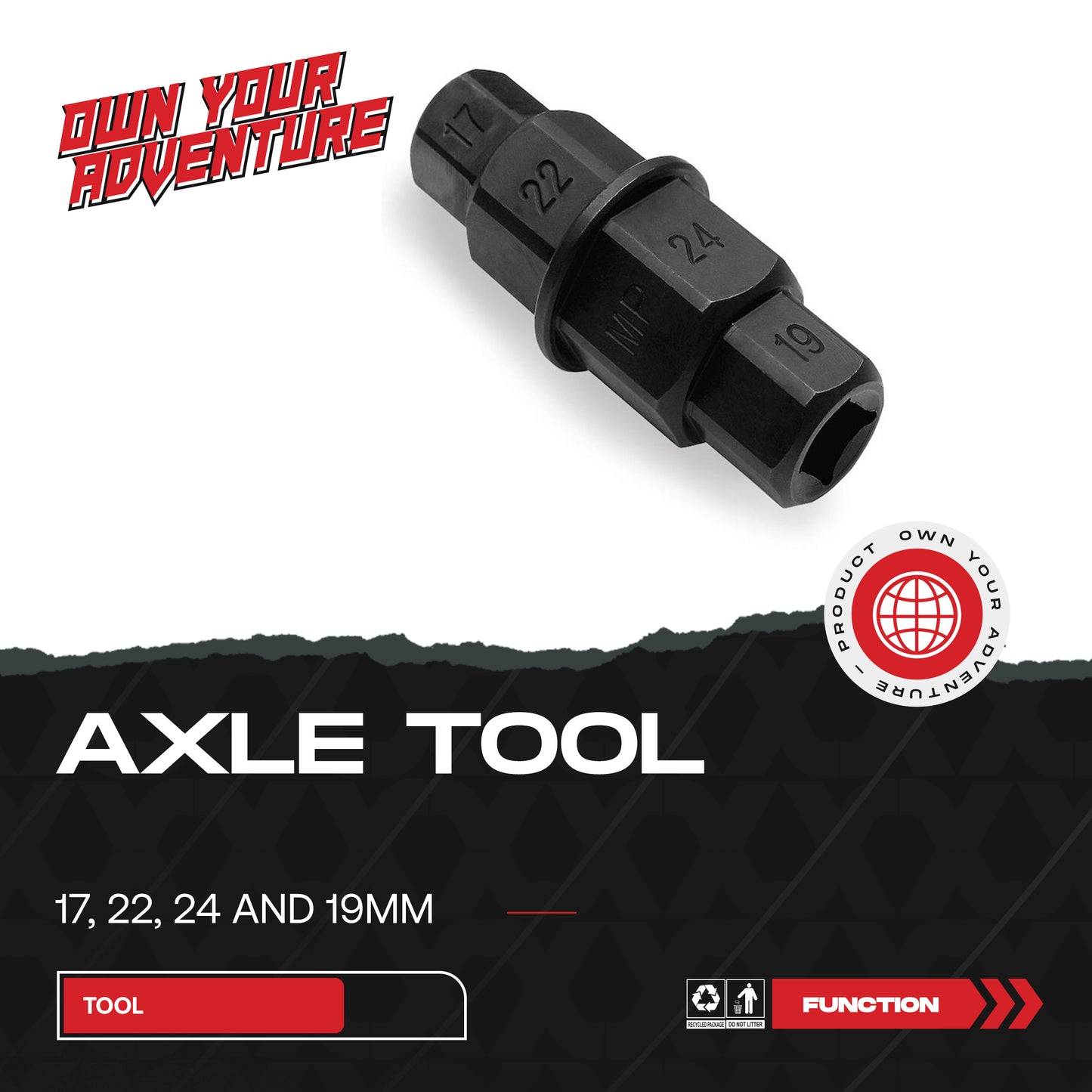 Tool - Hex Wheel Spindle