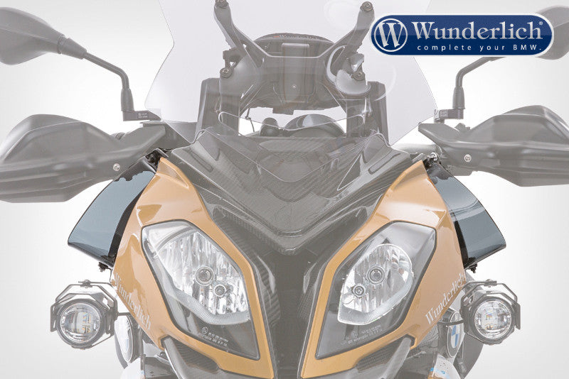 BMW S1000XR Ergonomics - Screen Hand Deflectors.