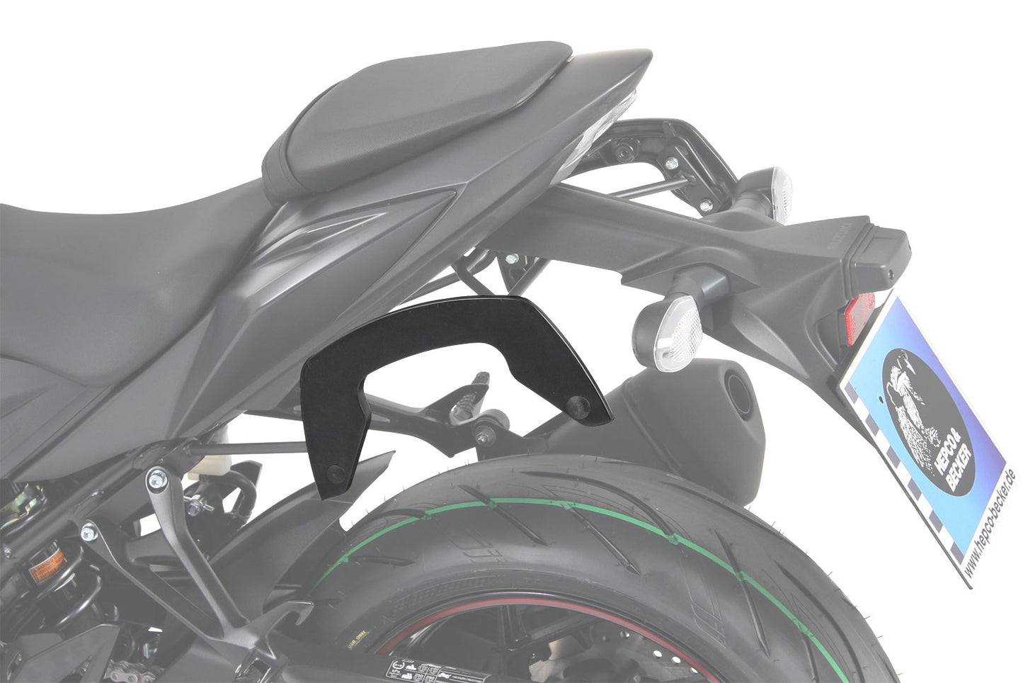 Suzuki GSX S750 Luggage - Sidecases Carrier - C-Bow.
