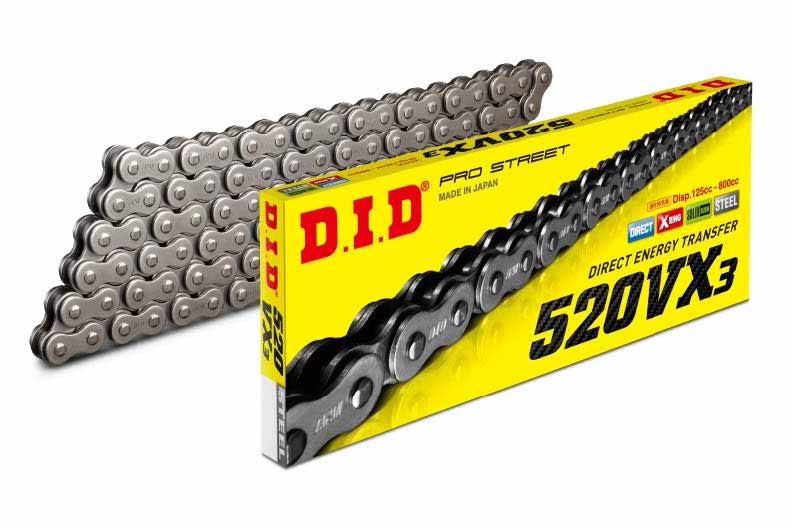 DID Chain 520 Pitch * 116 links (VX3).