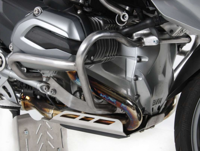 BMW R1200GS Protection - Engine Crash Bars (Silver).
