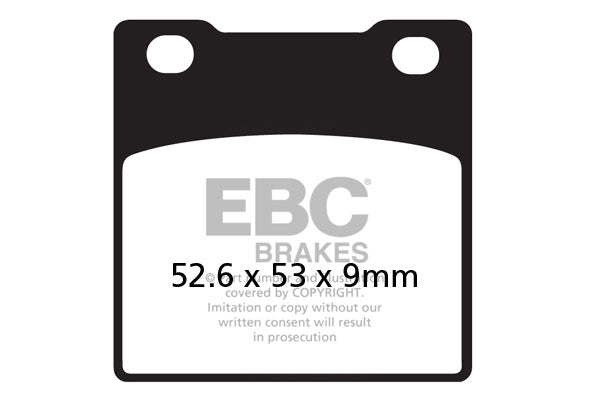 Brakes - FA063HH Fully Sintered - EBC (Rear)