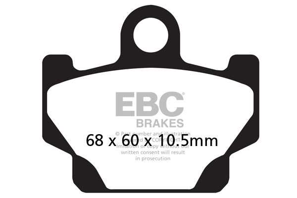 Brakes - FA081 Organic - EBC (Rear)