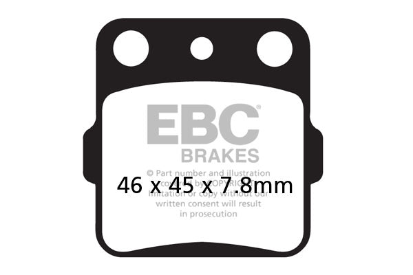 Brakes - FA084TT Carbon - EBC (Rear)