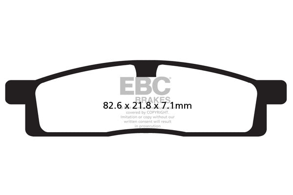Brakes - Sintered FA119R - EBC