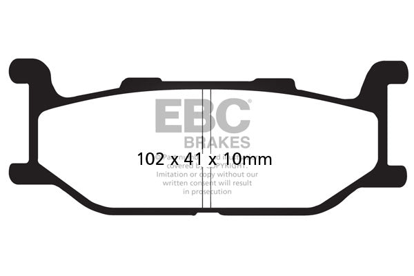 Brakes - FA179HH Fully Sintered - EBC