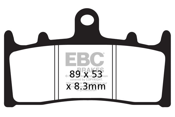 Brakes - FA188HH Fully Sintered - EBC (Front)