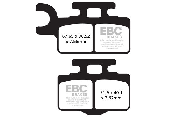 Brakes - Sintered FA302R - EBC