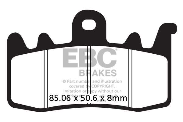 Ducati Multistrada 1200 Enduro Brake Pads - EBC Brakes.