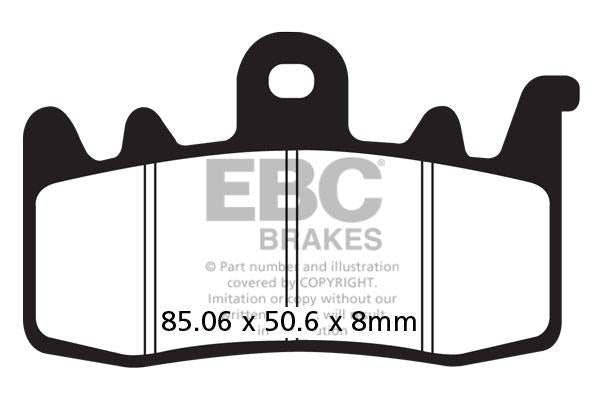 Brakes - FA630HH Fully Sintered - EBC (Front)