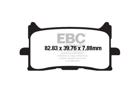 Brakes - FA679HH Fully Sintered - EBC (Front)