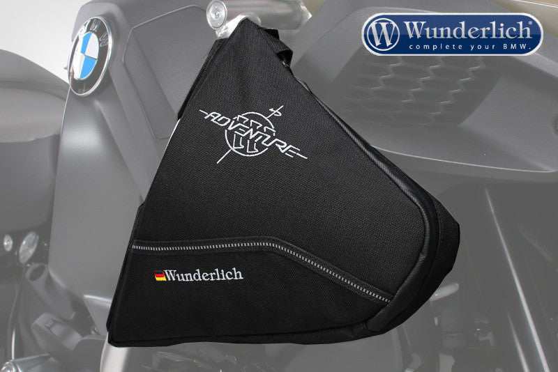 BMW R1200GSA Pouches - Guard Frame Bags Set (Black).