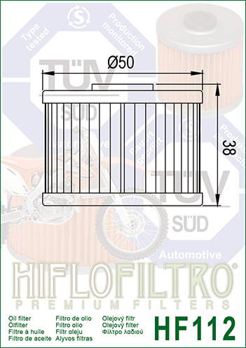 Oil Filter 112 - Hiflo