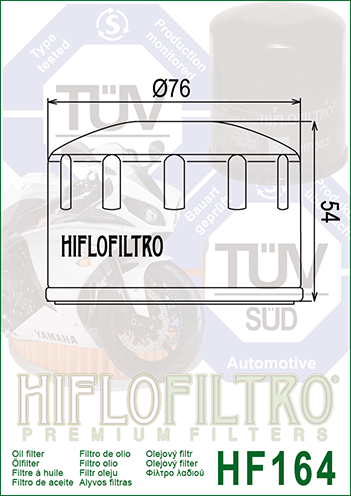 Oil Filter 164 - Hiflo