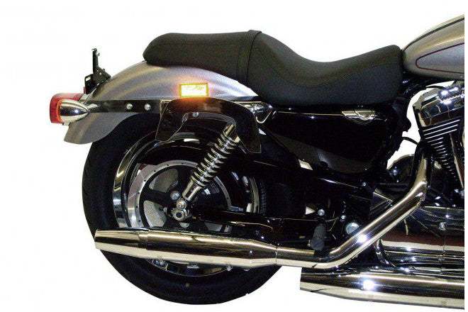 Harley-Davidson XL 1200 Custom Side Carrier- C-Bow.