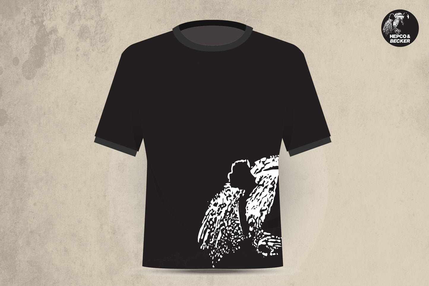 Hepco & Becker T-Shirts printed -Black.