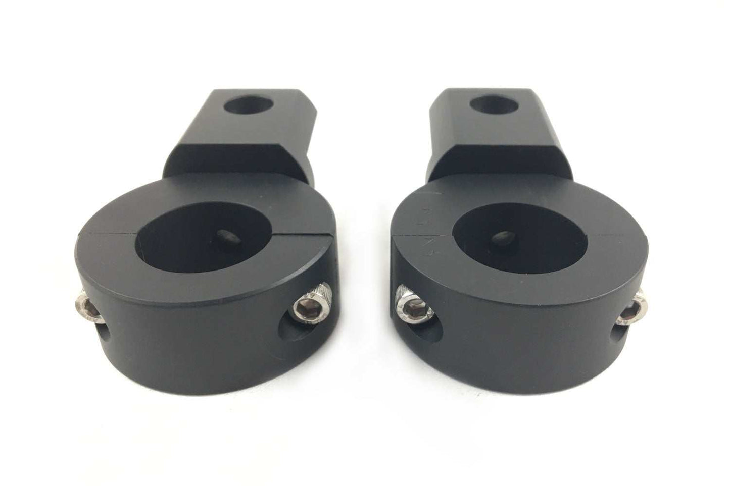 Clamps to hold AUX Led Lights - Round Bars.