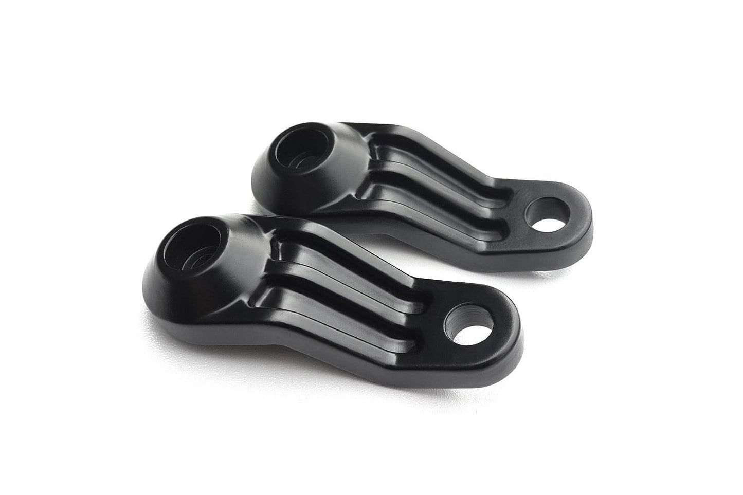 Indicator/Turn Signal Ribbed Brackets - Top Shock Mount