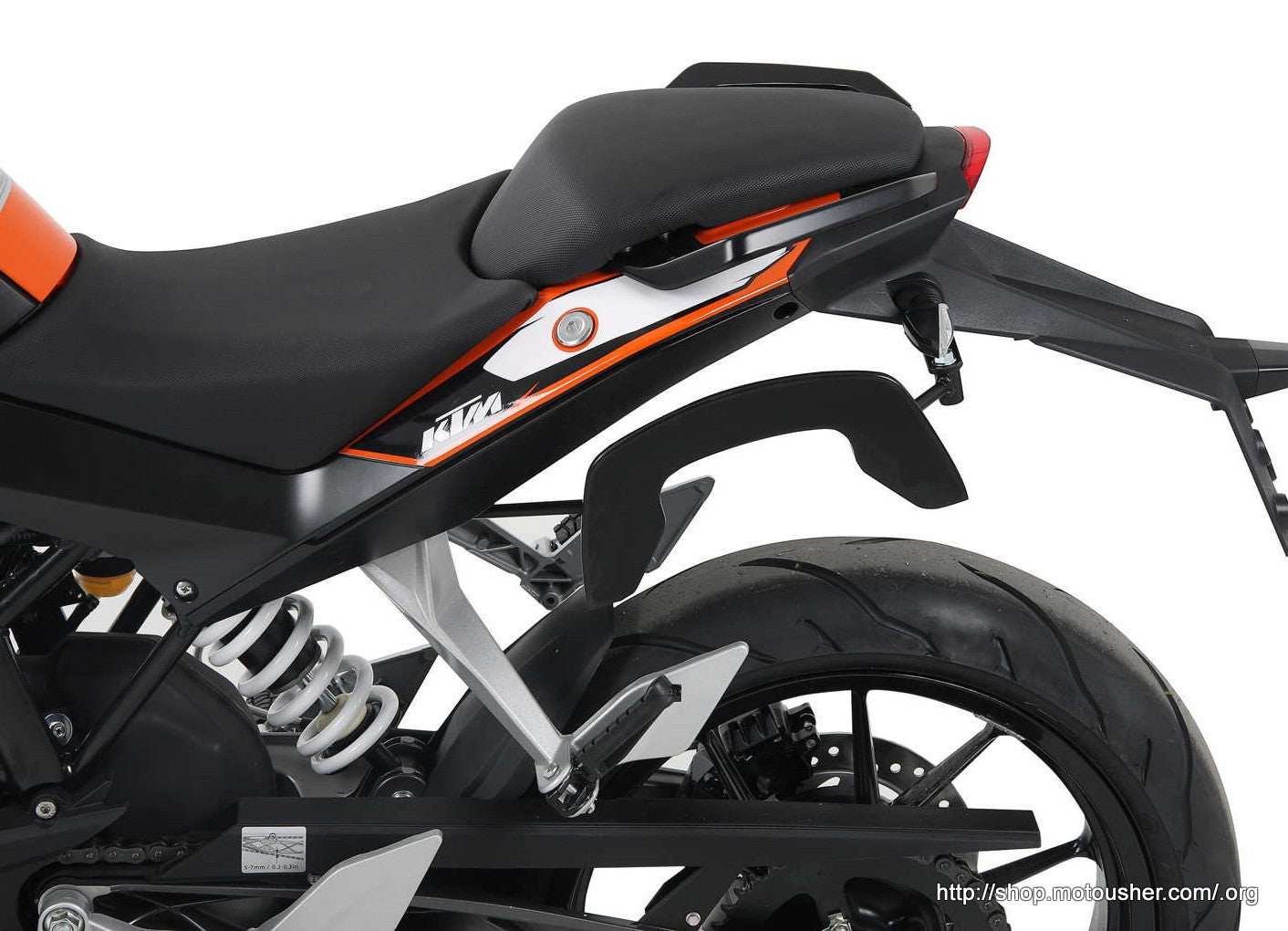 KTM 200 RC Sidecases Carrier - C-Bow.