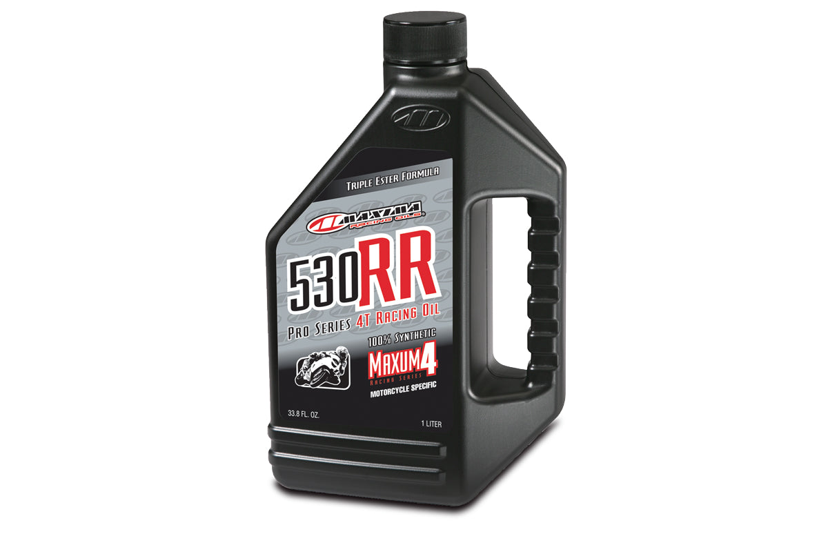 Racing Oils :- 530RR "Triple Esters" Fully Synthetic.