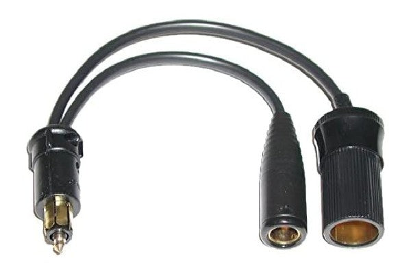 Din to Dual Din + Cig Female