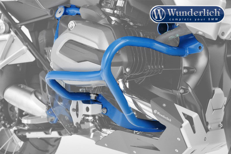 BMW R1200GS Protection - Engine Crash Bars (Blue).