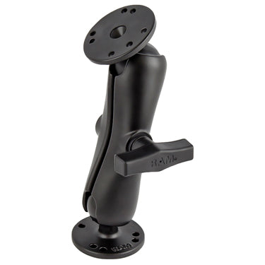 RAM C Size 1.5" Ball Mount with 2/2.5" Plate (AMPs Hole).