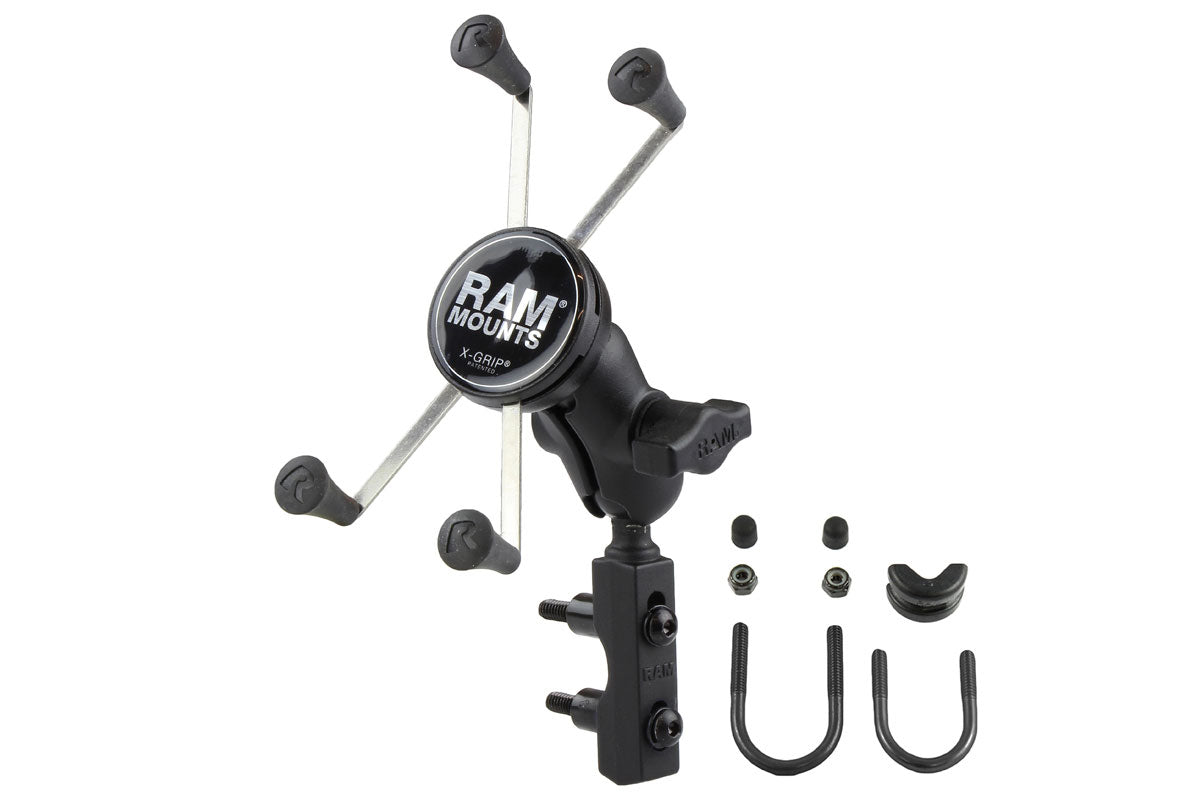 RAM Set- Large Phone Mount with Brake/Clutch Reservoir Base.