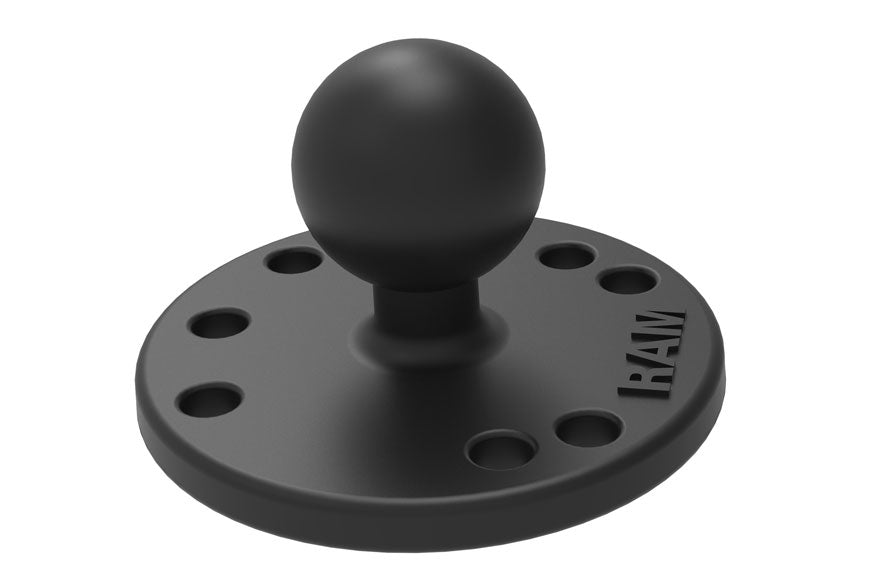 RAM Base - Round Plate (2.5") with Ball.