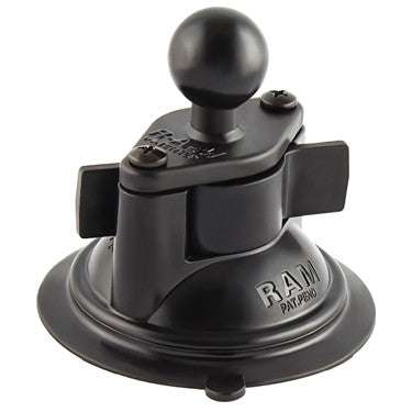 RAM Base Car - Suction Cup Twist Lock with Ball.