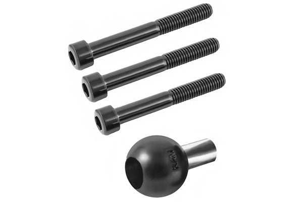 RAM Base - Motorcycle Handlebar Clamp Base with M8 Screws.