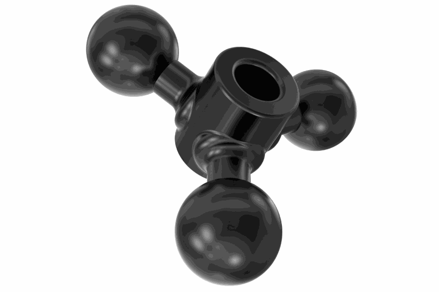 RAM Arm - Triple 1" Ball Adapter.