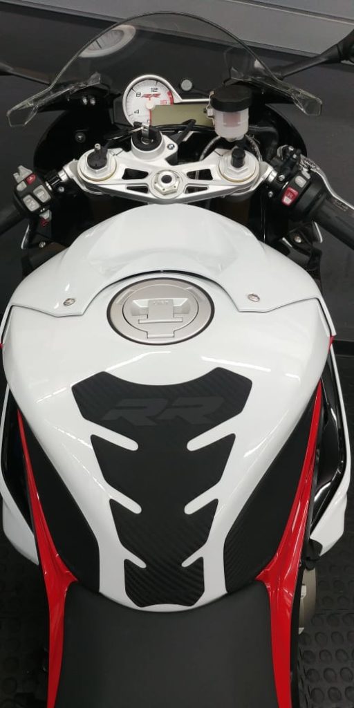 BMW S 1000 RR Ergonomics - Tank Pad.