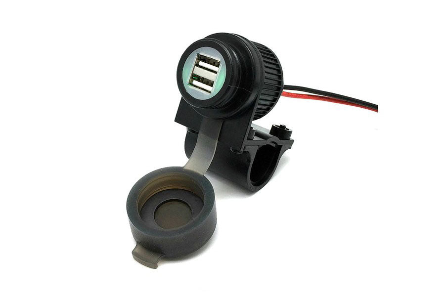 Surface Panel & Handlebar Dual USB 4A (Plastic holder).