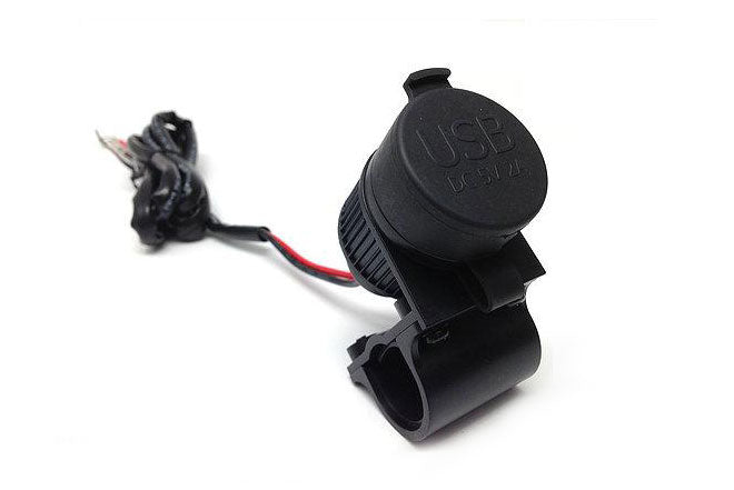 Surface Panel & Handlebar Dual USB 4A (Plastic holder).