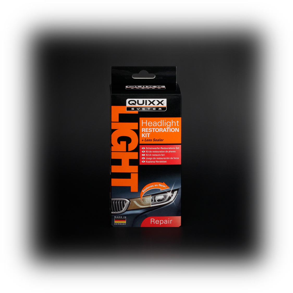 QUIXX Headlight Restoration Kit.