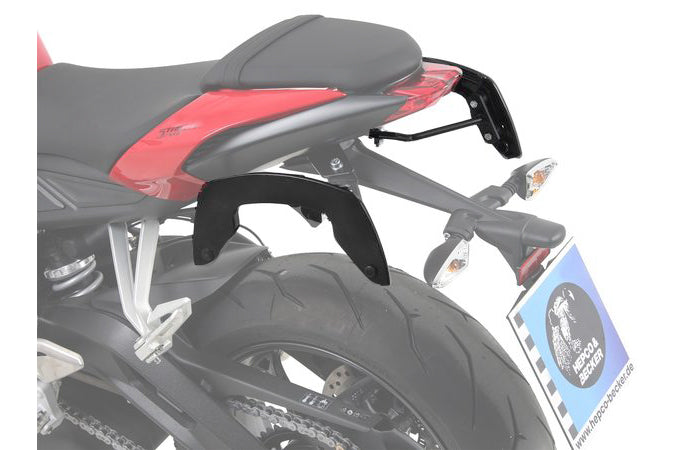 Triumph Street Triple 765 S/R/RS Carrier - Side case Carrier 'C-Bow'.