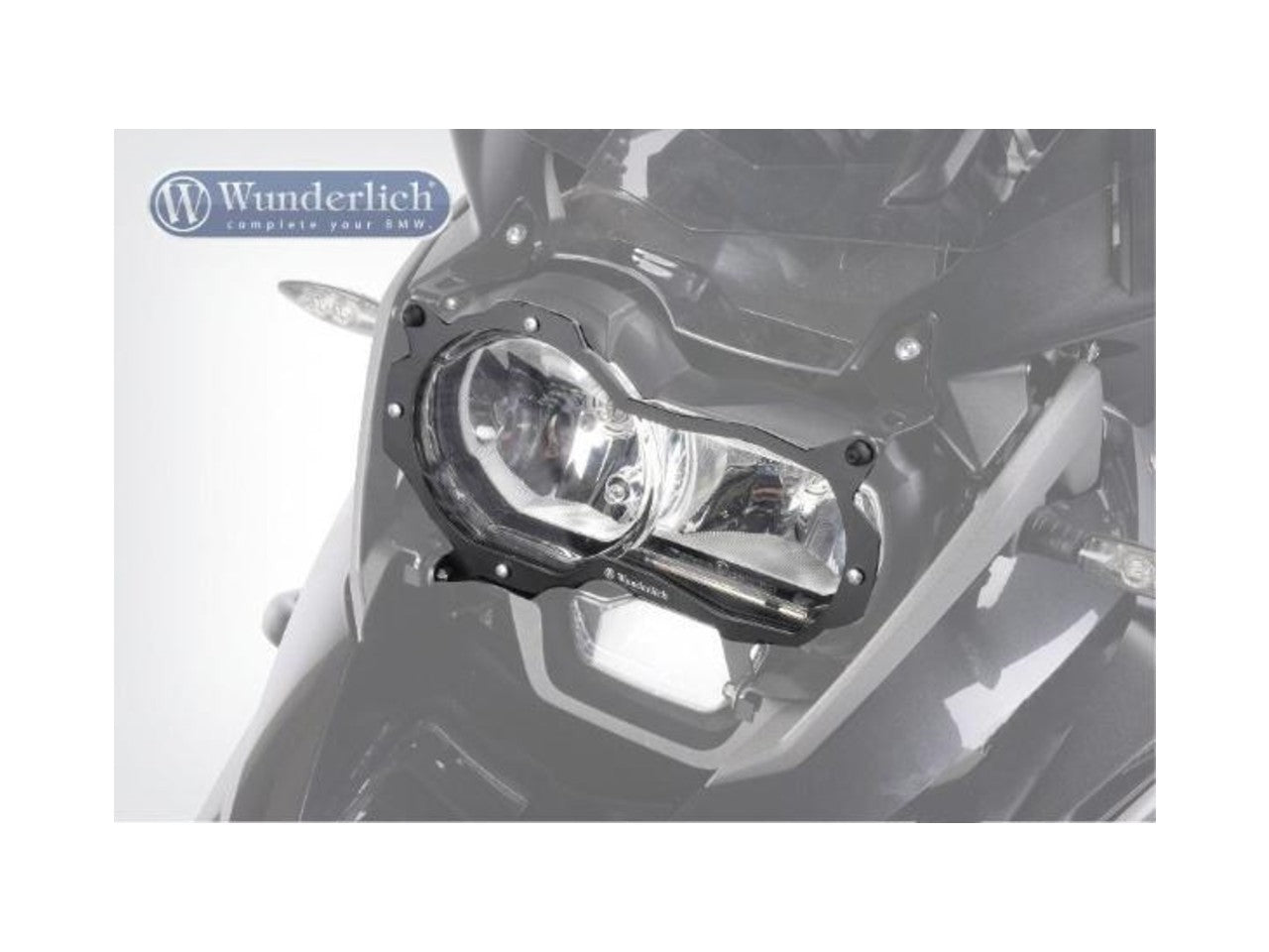 BMW GS Protection - Headlight Guard Foldable (Lexan Clear)