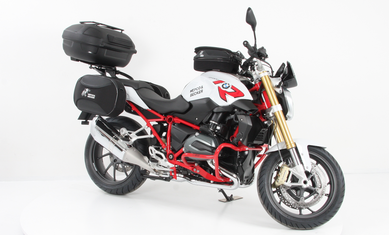 BMW R1200R Carrier - Sidecases C-Bow.