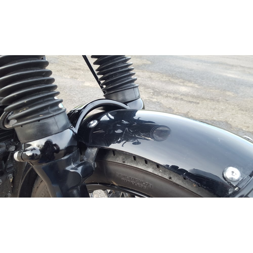 Triumph Bonneville T100 / T120 Ergonomics - Billet for Fork Brace.