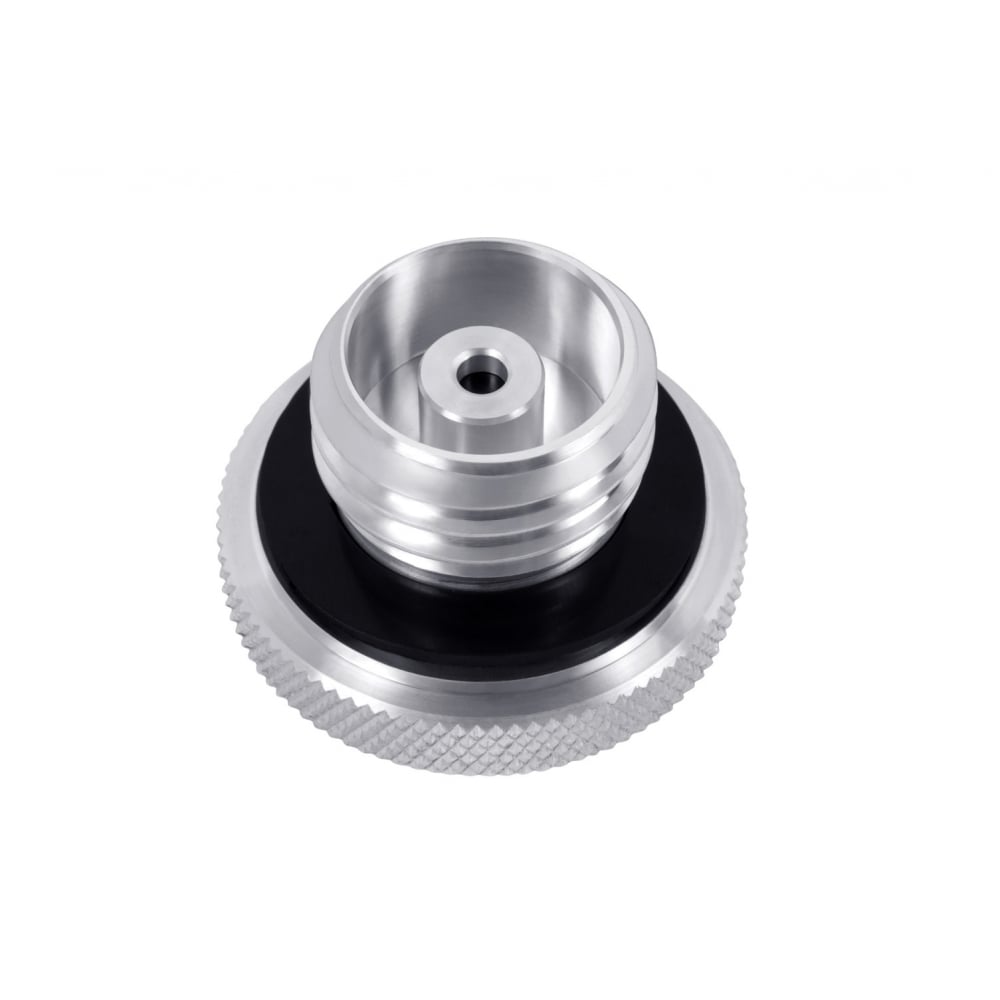 Custom Fuel Gas Cap - Billet Aluminium - Spun Satin Finish.