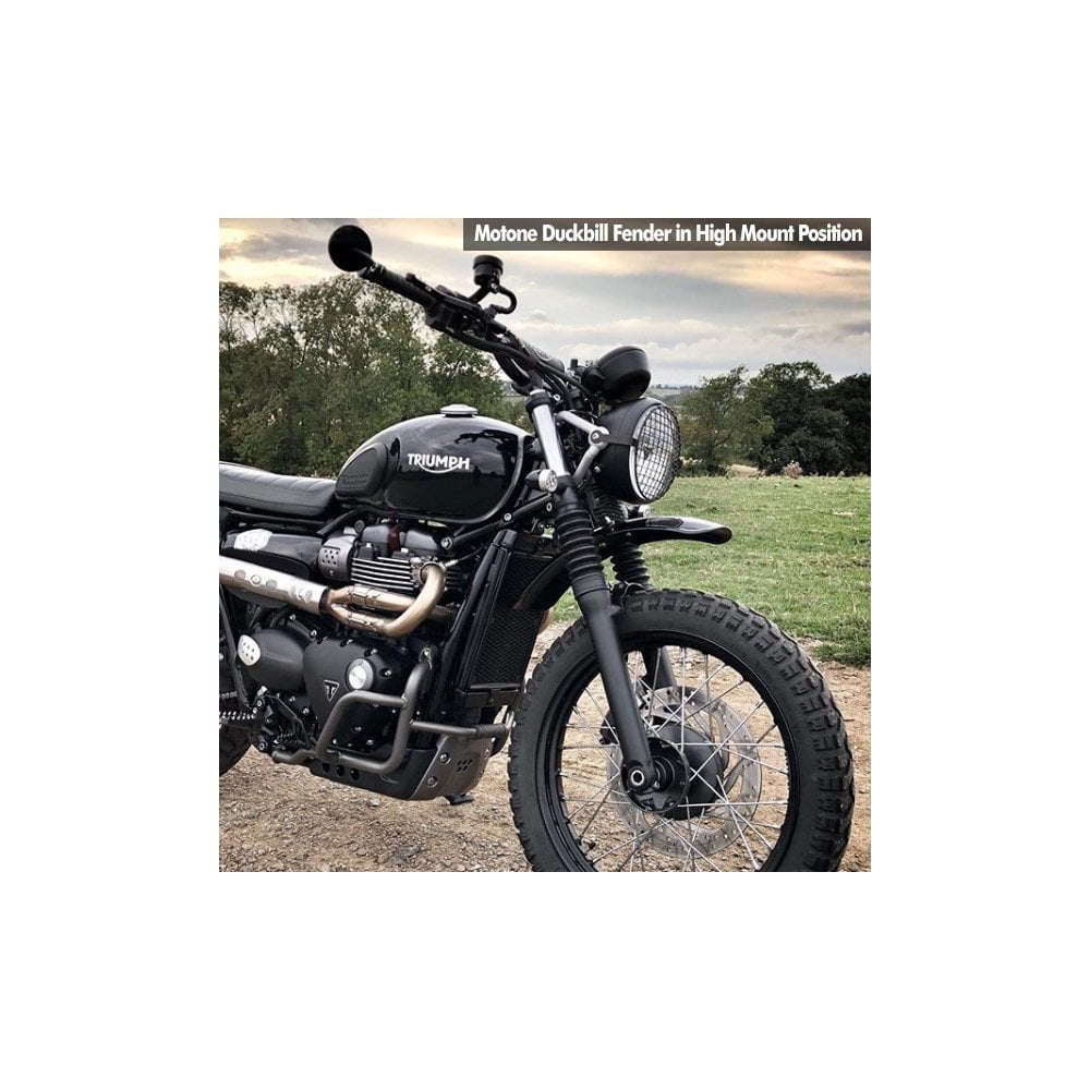 Triumph Bonneville Styling - High Mount Front Fender/Mudguard Bracket.