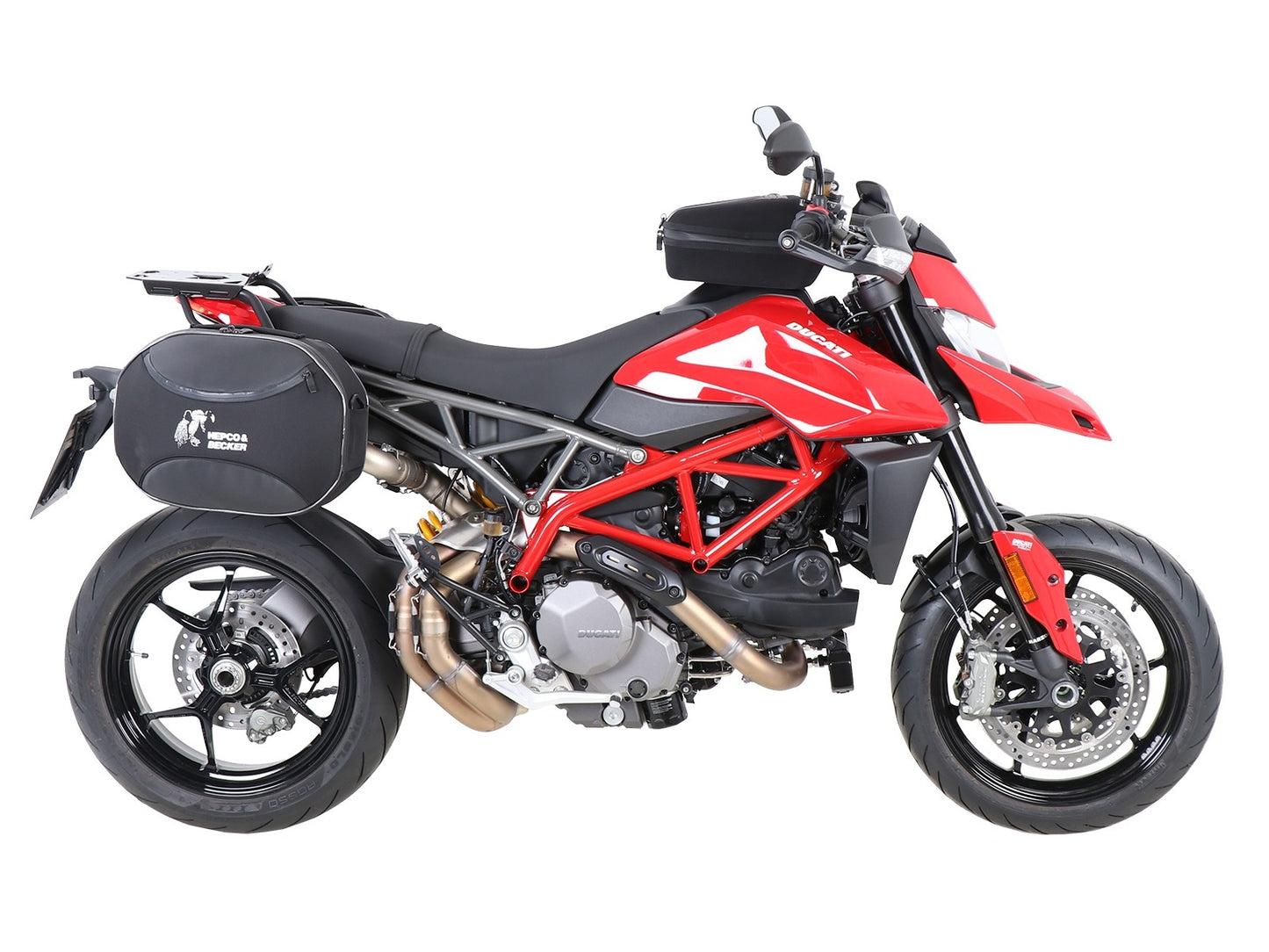 Ducati Hypermotard 950 / SP C-Bow Soft Bag Carrier.
