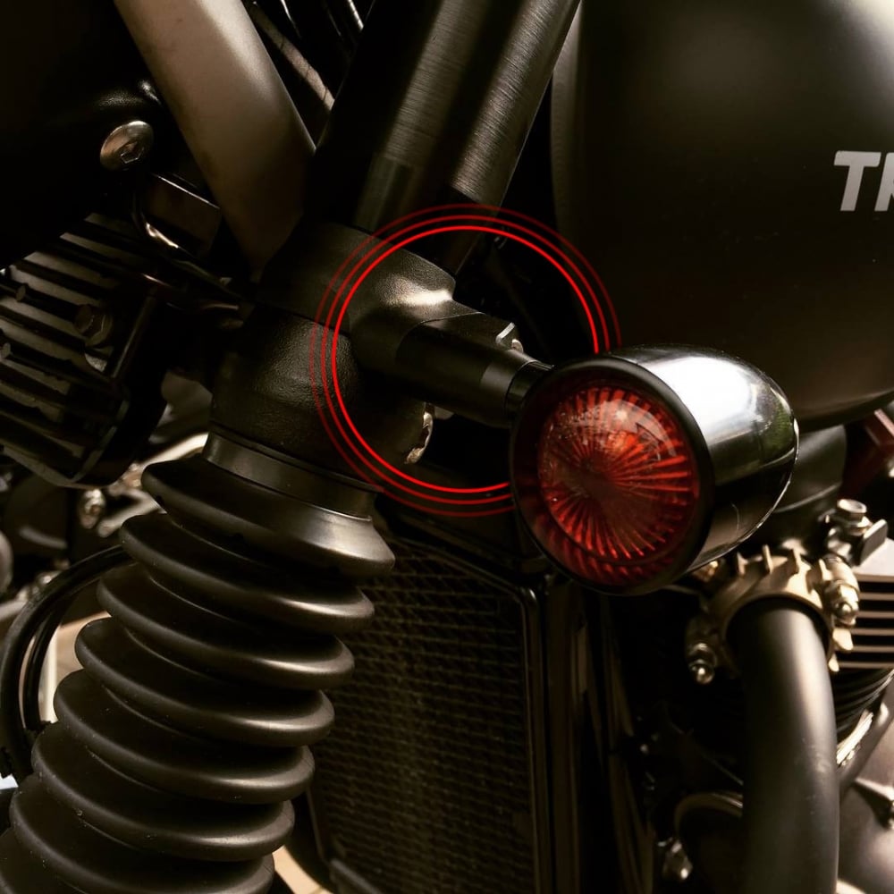 Triumph T100 / T120 Indicator/Turn Signal Brackets - for LC Triumphs.