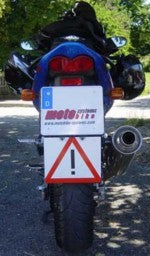 Locking Number Plate Storage